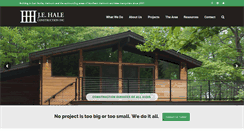 Desktop Screenshot of jehaleconstruction.com