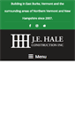 Mobile Screenshot of jehaleconstruction.com